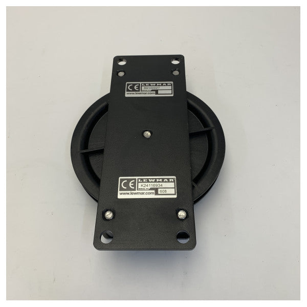 Ruota di guida Lewmar piatta in alluminio fissa 152 mm - 89100027