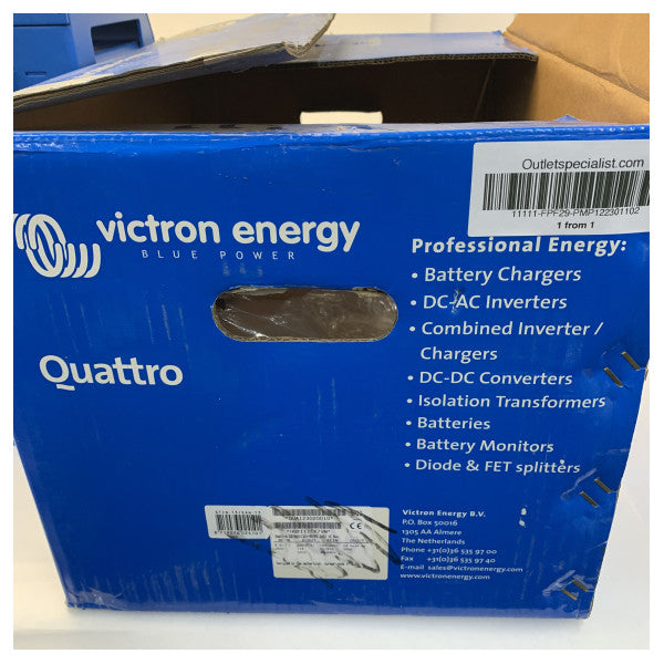 شاحن بطارية ومحول فيكتورون ملتيبلوس 12 فولت / 3000 واط / 120-50 أمبير 120 فولت - PMP122301102