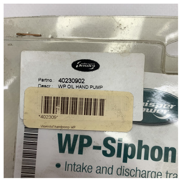 ウィスパーパワー 40230902 ハンドオイルポンプ