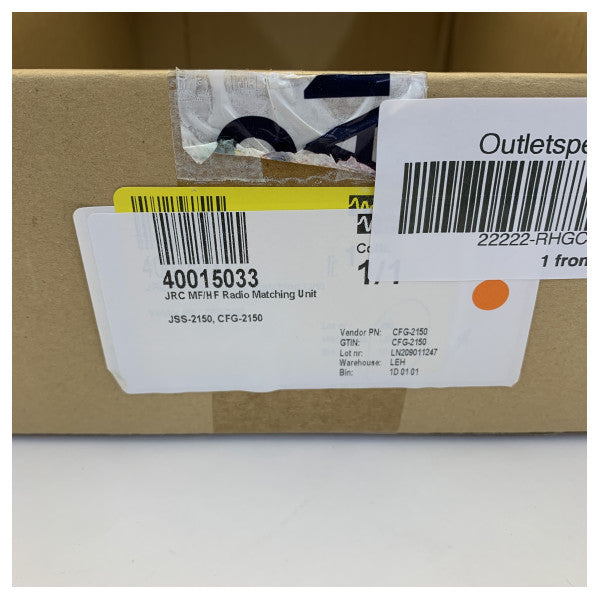 Unité d'adaptation d'antenne marine JRC CFG-2150 - ATU