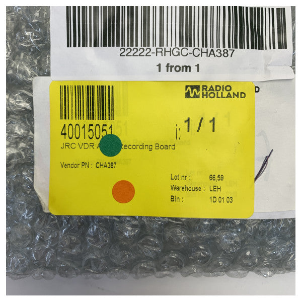 JRC JCY-1800 VDR ARB Lydopptaksprosessorkort - CHA387