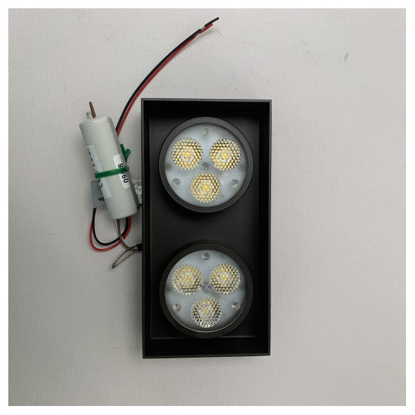 Kablac 405545 duo округлий максі світлодіодний світильник 12W