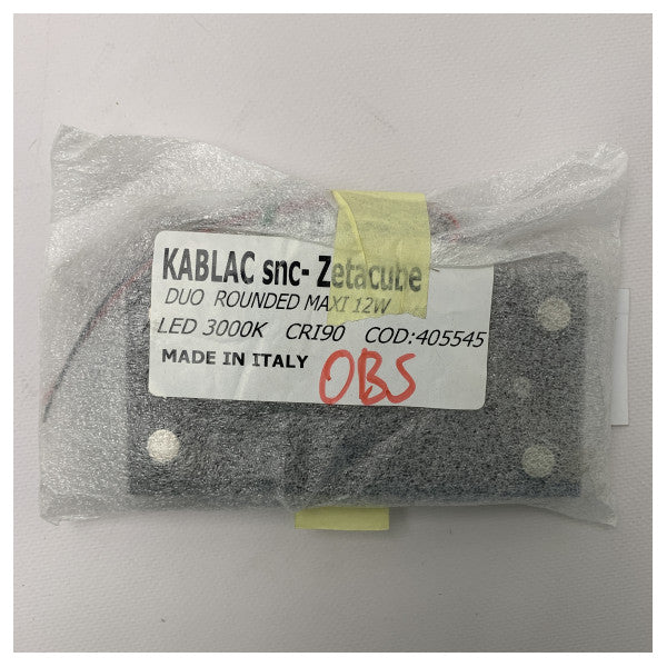 Kablac 405545 duo округлий максі світлодіодний світильник 12W