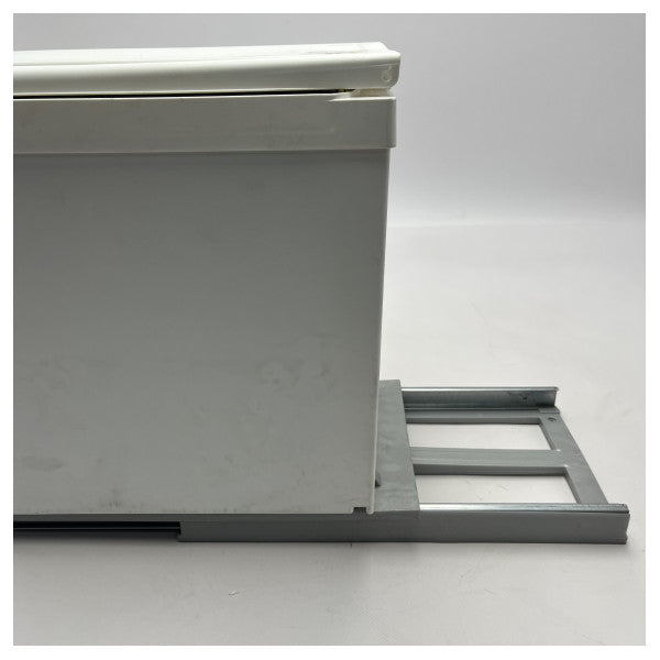 Міцний морський контейнер для сміття в шафі | Водонепроникний і стійкий до погодних умов пластиковий сміттєвий бак для човнів і кораблів