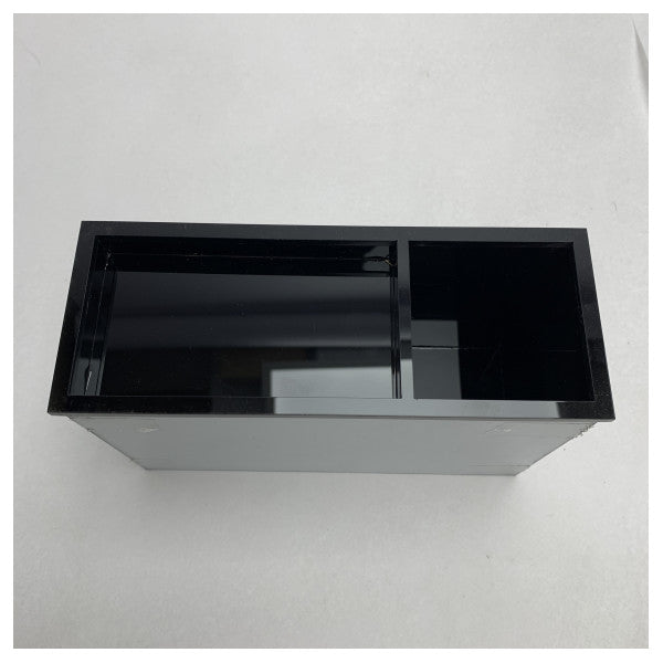 Porta-sabonete e escova com compartimento duplo Elka Gold Look - 92005_01