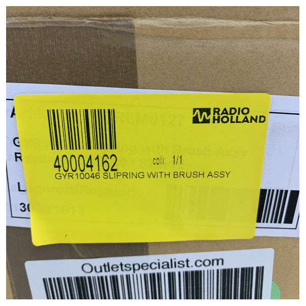 Anello di scorrimento marino con assemblaggio di spazzole per connessione rotante affidabile - GYR10046