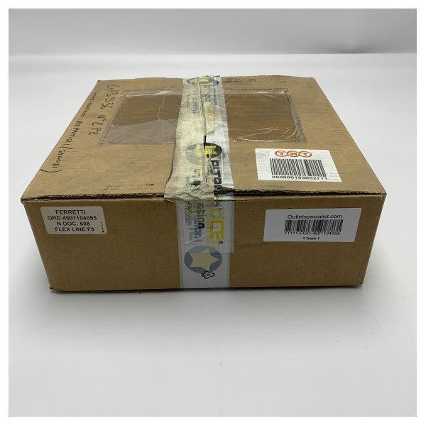 Profilo Flexiline F8 a 24V LED di grado marino - Illuminazione flessibile durevole in bianco caldo 3000K per imbarcazioni e uso marittimo