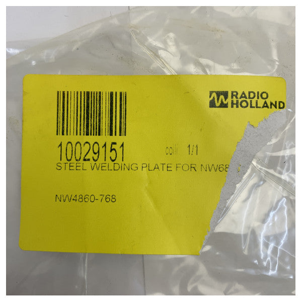 Нетвейв сталевий зварювальний пластина для систем NW4000 VDR - NW4860-768