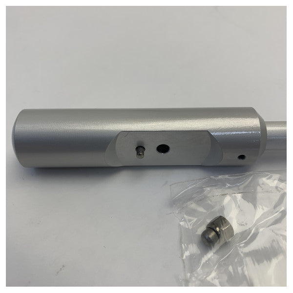 دليل الرياح من الألمنيوم قصير مغلف بالفضة - GZ000601