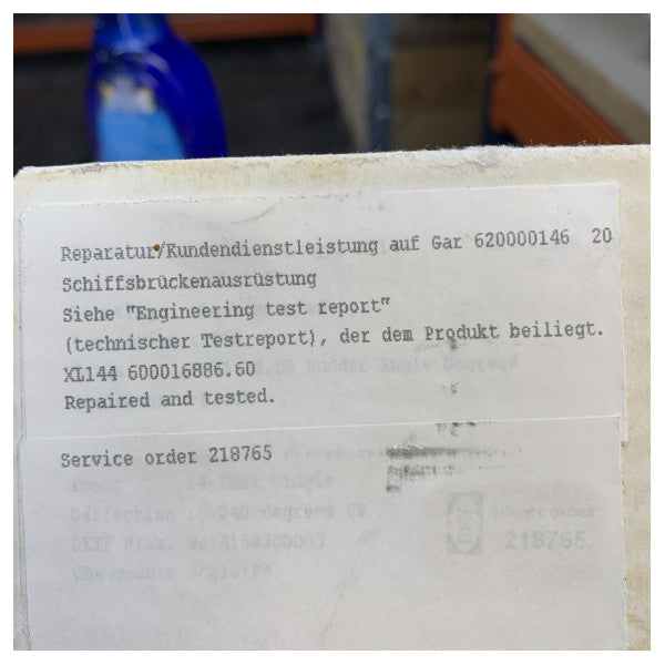 Deif XL144 Rorvinkelindikator Skjerm 24V 45 grader