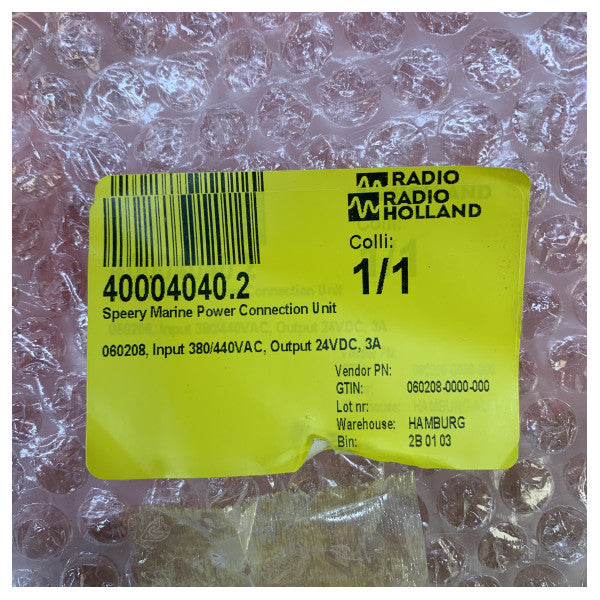 Northrop Grumman - Sperry Gyro захранване 060208-0000-000