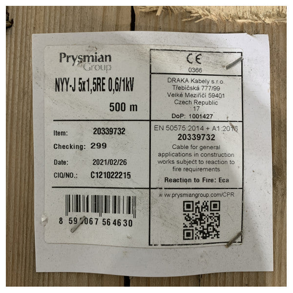 ラップ H07V-K 120mm ブラックバッテリー / 電源ケーブル メートルあたり