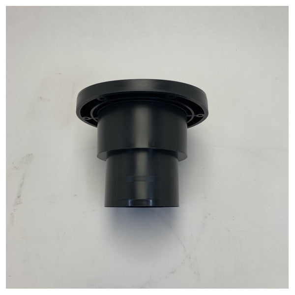 Vetus Tru-Hull пластичен изход за изпускане с клапан D75 мм черен - TRC75PV