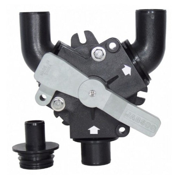 JABSCO Y-VALVE DIVIDE CRANE Black 38 mm Black-45490-1000