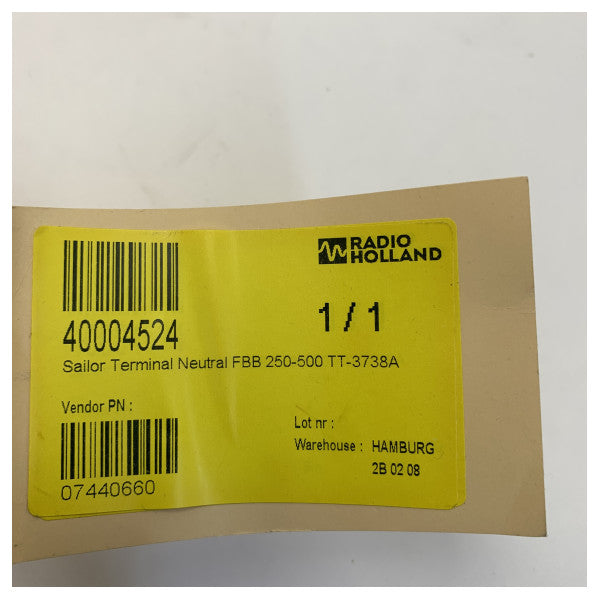 Sailor FleetBroadband F250/500 BDU-terminal - TT-3738A