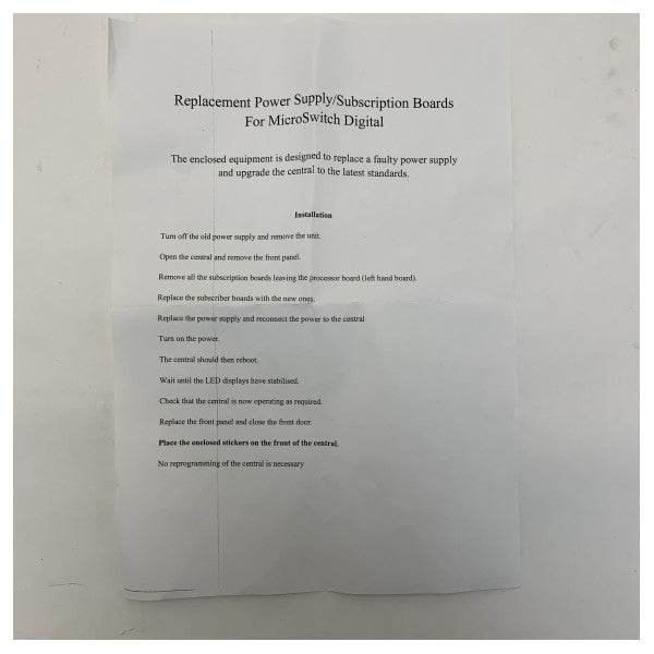 ANVÄND MicroSwitch F6613 PSU Marin Kraftenhet 90-264V