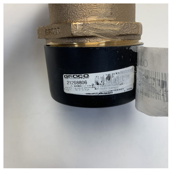 Водяний колінний з'єднувач Volvo Penta Groco з латуні під кутом 90 градусів - 21298806