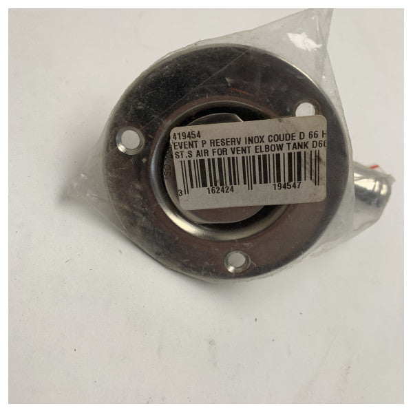 Plastimo 419454 bocchetta d'aria in acciaio inox 16 mm