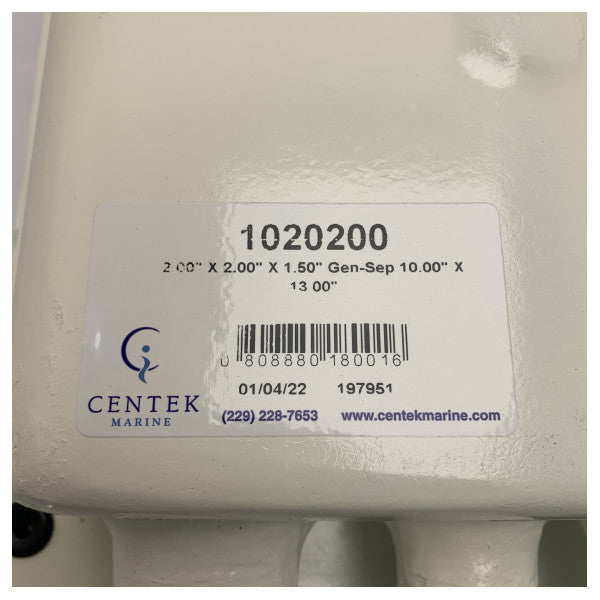 Διαχωριστής καυσαερίων γεννήτριας Centek 2 ιντσών - 1020200