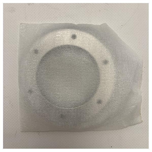 Allpa 42522 tru rungon pakoputkelle, jossa on ruostumattomasta teräksestä valmistettu laippa