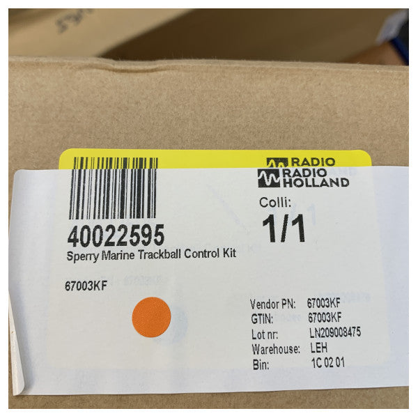 Sperry Marine Trackball-ohjainpaketti - 67003 KF