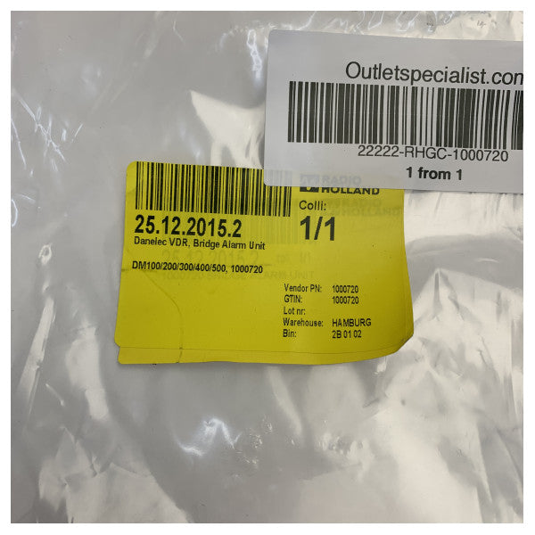 Danelec Marine Voyage Data Recorder Bro Alarmenhet - 1000720