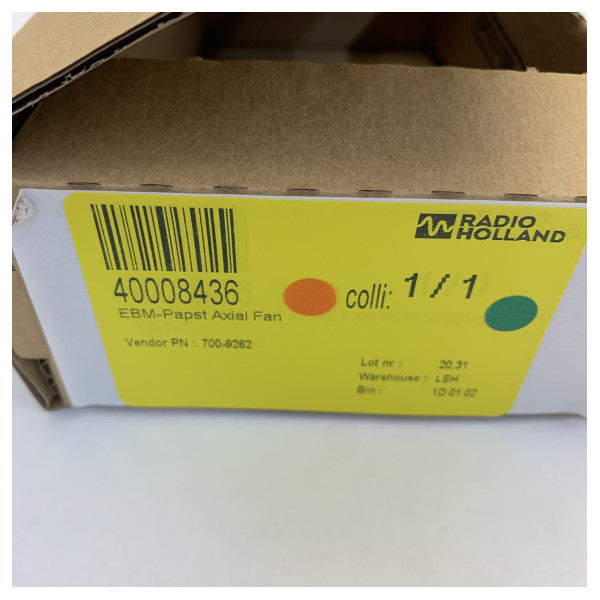 EBM Papst 600N アキシャルファン 12V - 700-9262