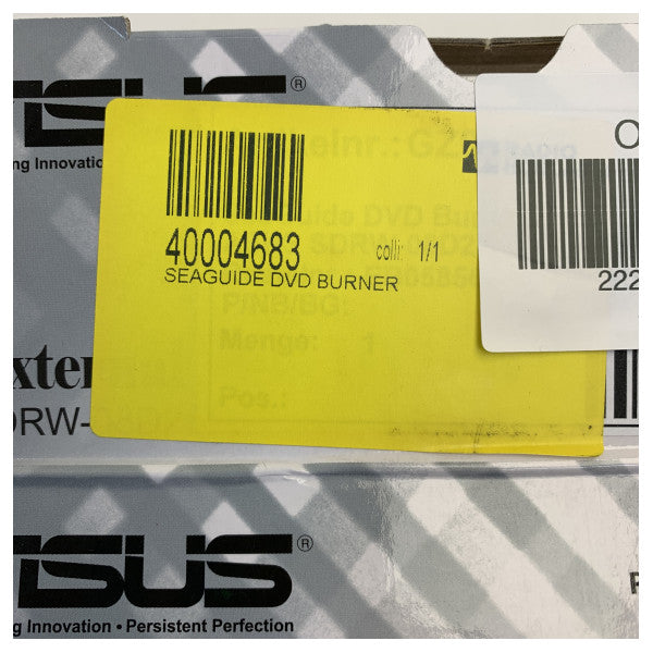 Asus ekstern slank USB DVD RW-stasjon - SDRW-08D2S-U