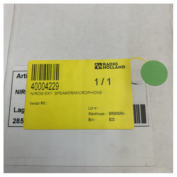 Niros 56.822 Portatile per TRX1012 Portatile VHF