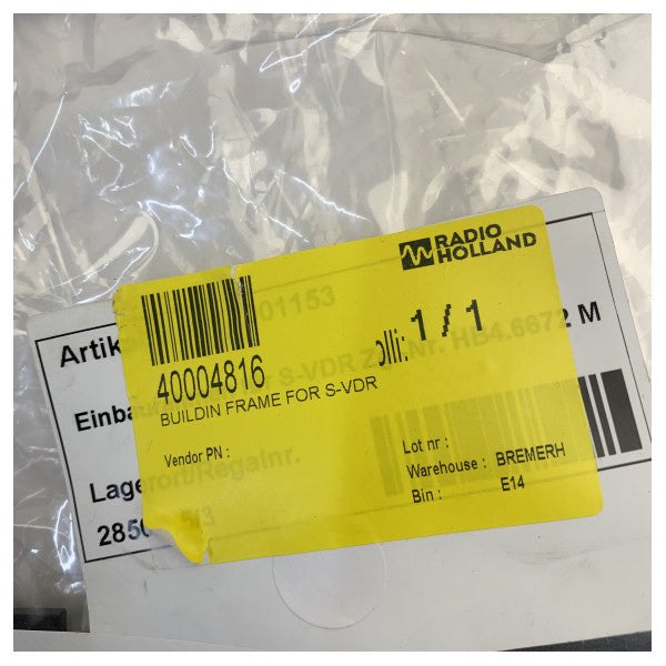 Estrutura de Montagem Danelec Marine para Sistemas S-VDR