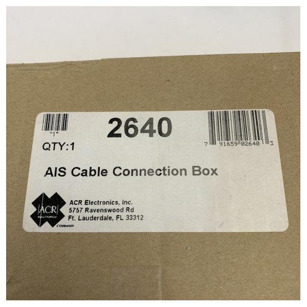 ACR Marine AIS Cable Junction Box - 2640