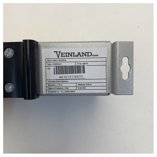 Veinland MIS NMEA Expander 4-kanals buffer splitter 1NMEA.1O4 - RS232 RS422