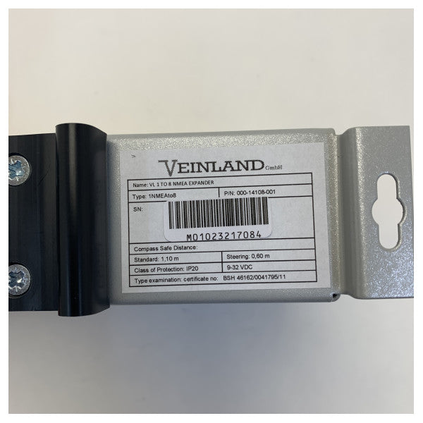 Veinland MiS 1NMEA til 8 NMEA Expander 8-kanals marine buffersplitter