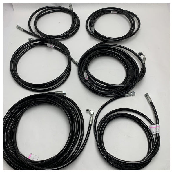 Kit Bloco do Motor Tubos de Castanha - WT48X Kit UT3329129 | Kit de ligações do bloco do motor marítimo em aço inoxidável durável para resistência à corrosão e fácil instalação