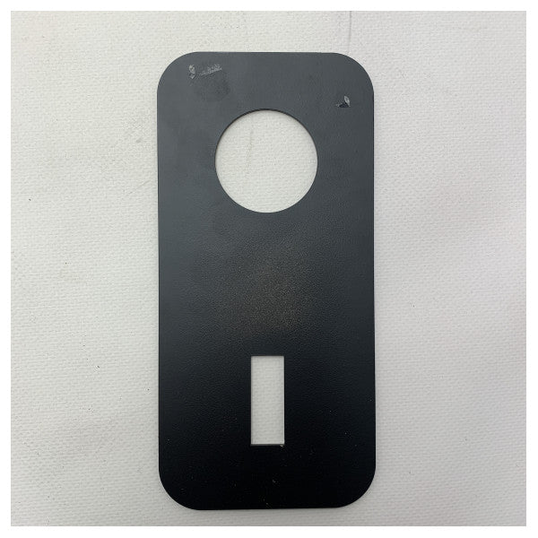 Elka vägghängd ettgreppsblandare med pip svart - 433050