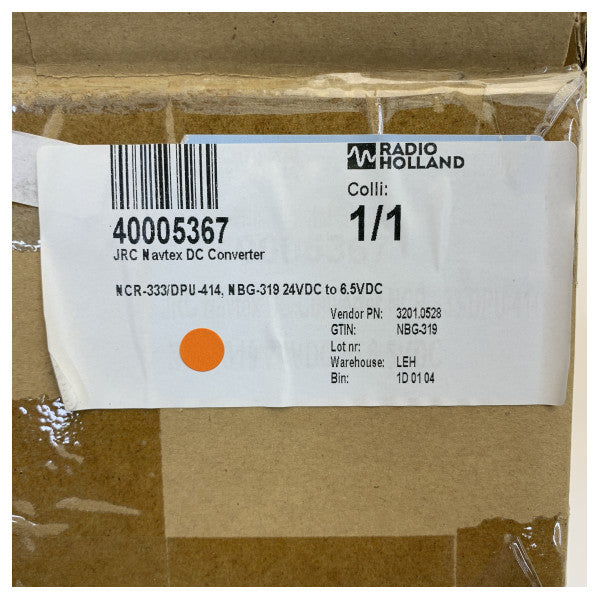 Unità di alimentazione JRC NBG-319 12/24V