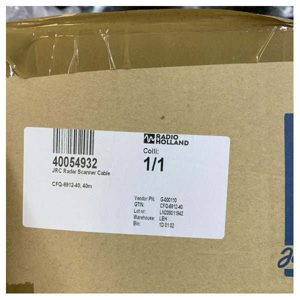 JCR CFQ-6912-40 Радарний сканер з'єднувальний кабель 40М