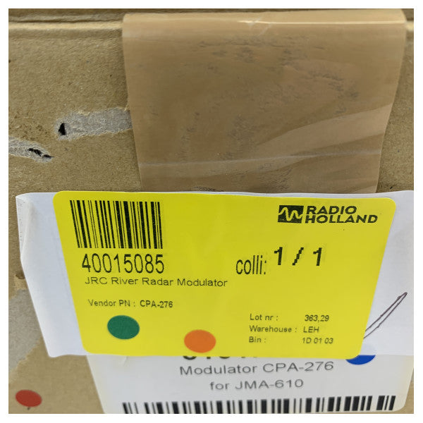 JCR CPA-276 Річковий радарний модулятор