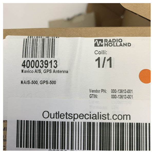 Αντίκτυπος GPS-500 GPS για το σύστημα μεταδότης AIS NAIS-500