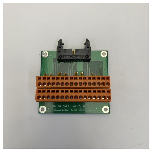 Yokogawa V8116WJ Gyro Compass Repeater Resistor Terminal Board