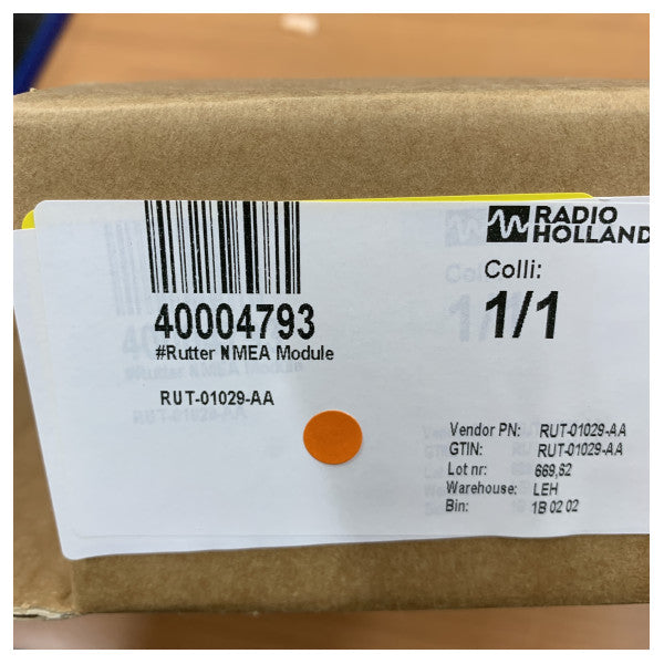 Rutter NMEA Inmatningsmodul 8-ingångar VDR/S-VDR - RUT-01029-AA