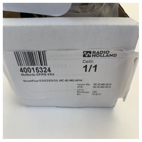 McMurdo MC-82-962-001A EPRIB Valv ta' Rilaxx Idrostatiku