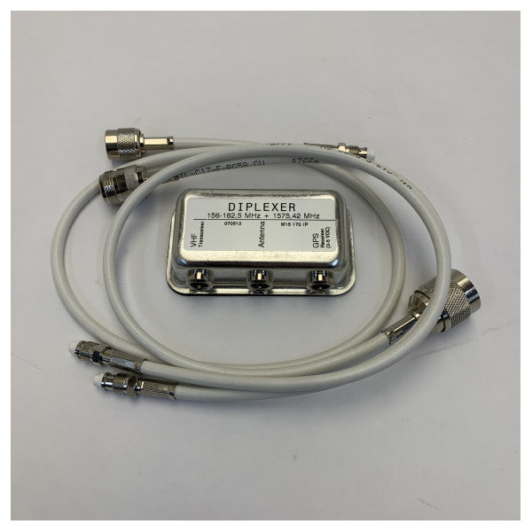 Pomorski antenni diplexer 070513 - VHF / GPS