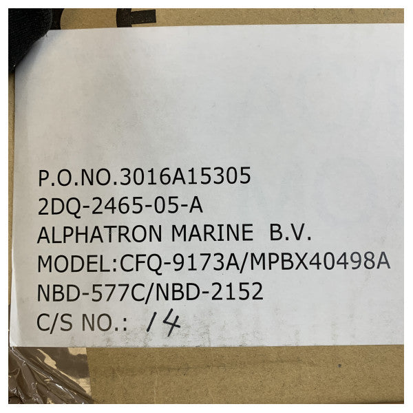 Unidad de Fuente de Alimentación JRC NBD-2150 para sistemas MF/HF JSS-2150/2250/2500