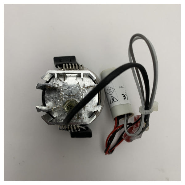 BCM Marin LED Spotlight 4W 3000K IP65 Vattentät Svart Kompakt Utomhusbelysning - Z-3393/R4W-50/8