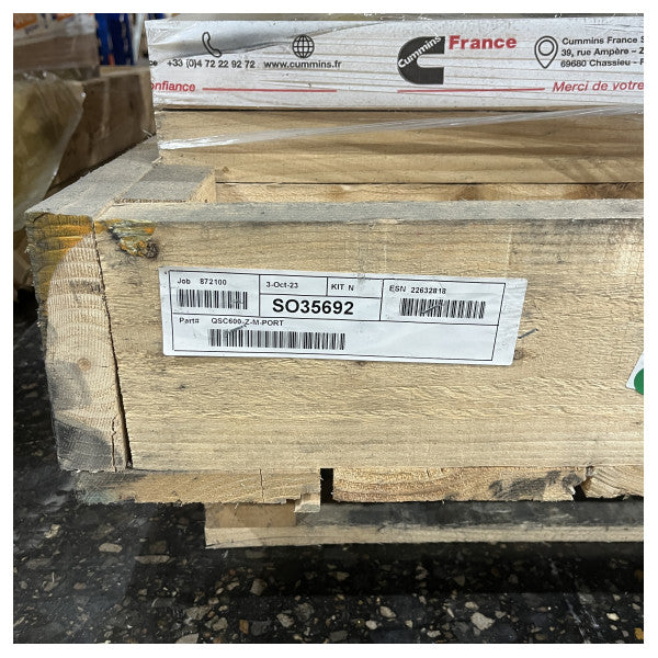 Cummins QSC8.3 600 HP Zeus joystick kontrolirani dual engine kit