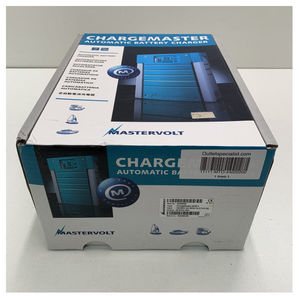 Зарядний пристрій Mastervolt Chargemaster 24V | 20A | 2 - 44020200