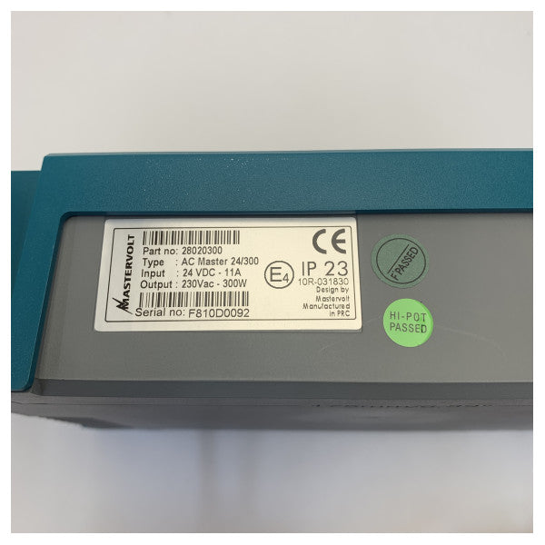 Mastervolt 28020300 AC-Master 24V 300W Sine Inverter 230V
