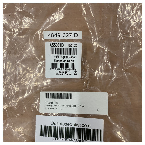 Кабель розширення радара Raymarine A55081D RayNet 10M