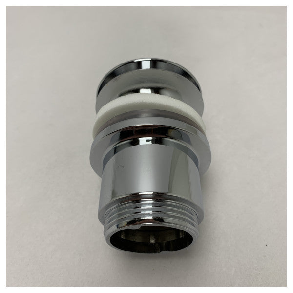 Neve RISCASA1414 Chrome Plated Brass Pop-Up Waste Drain for Marine Sinks - Corrosion Resistant Bathroom Fitting